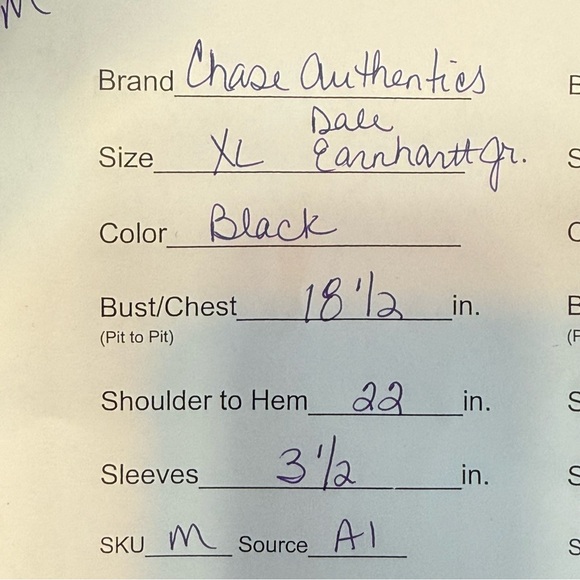 Chase Authentics Dale Earnhardt Jr #8 V-Neck Tee NASCAR XL - Picture 8 of 8